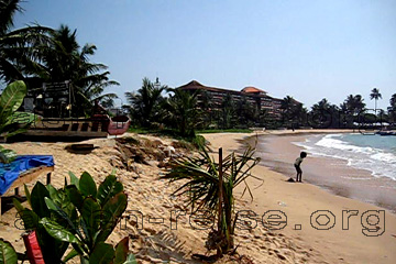 Beach in Hikkaduwa - Süd-Sri-Lanka.
