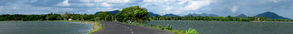 See in Hikkaduwa im Süden der Insel Sri Lanka ehemals Ceylon.