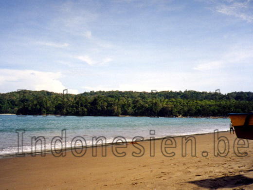 Landzunge am Nationalpark in Pangandaran