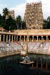 Tempelanlagen in Asien, Süd-Indien.