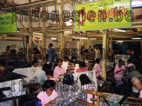 Batik Herstellung in Yogyakarta